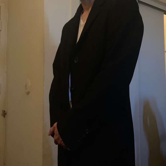 Banana Republic Trench coat Black in Small - Picture 6 of 6